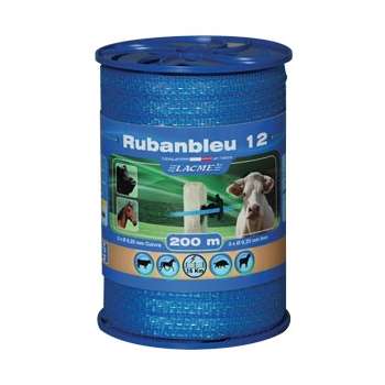 RUBAN BLEU 12MM/200M BOBIN